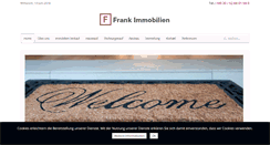 Desktop Screenshot of frank-immobilien.eu